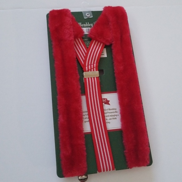 NWT Holiday Suspenders - Picture 2 of 4